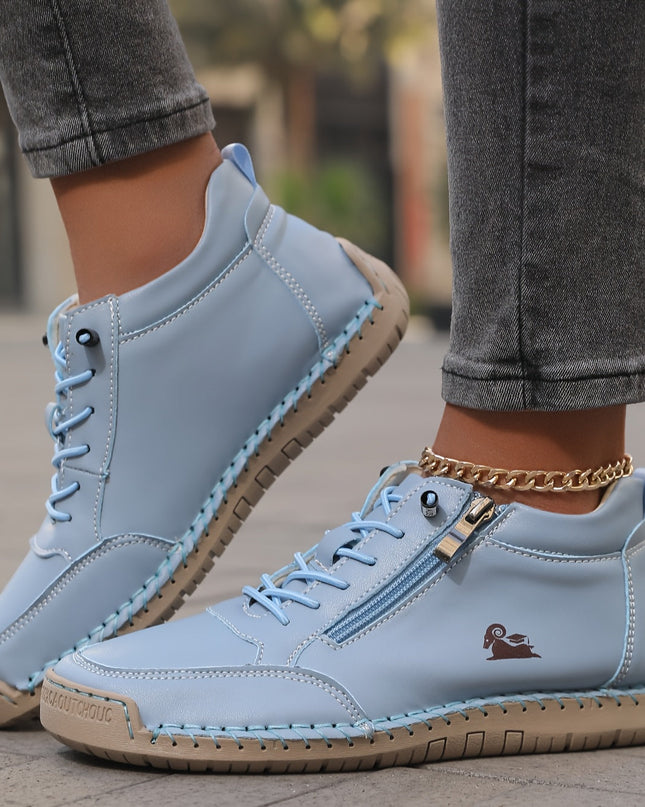 Danielle | Women Spring Zip Up Walking Sneakers