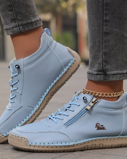 Danielle | Women Spring Zip Up Walking Sneakers