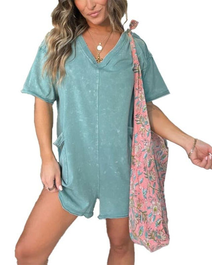 Maricel | Chic Washed Romper