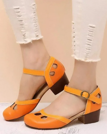 Patti | Comfortable Low-Heeled Sandals