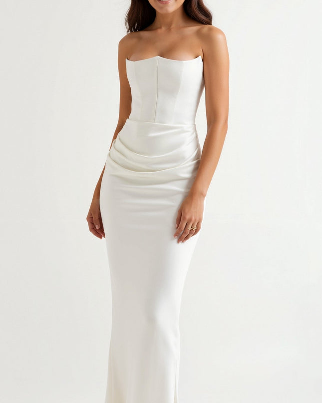 Alice | Women Wedding Guest Column Maxi Dress