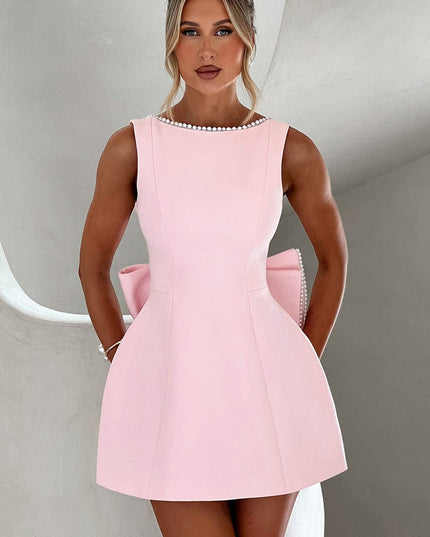 Amber | Women Wedding Guest Structured Mini Dress
