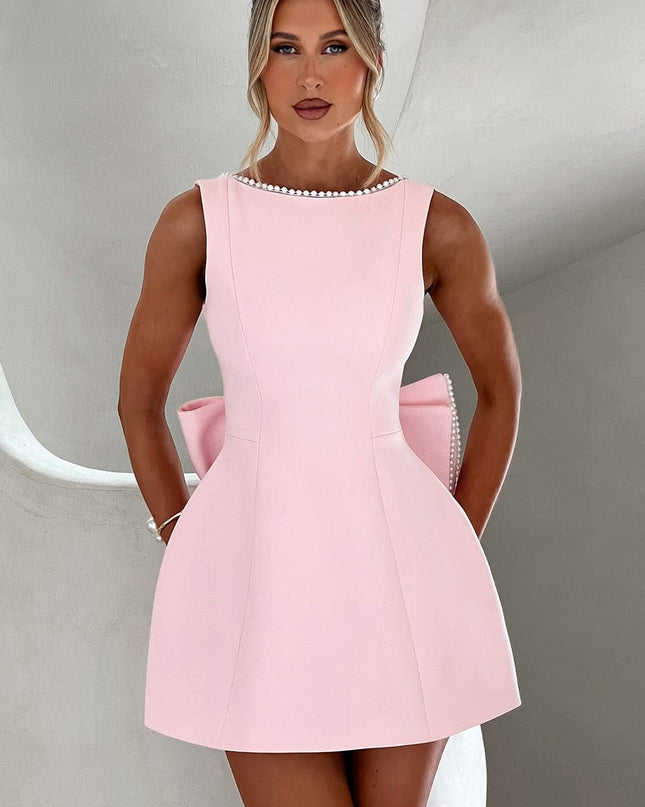 Amber | Women Wedding Guest Structured Mini Dress