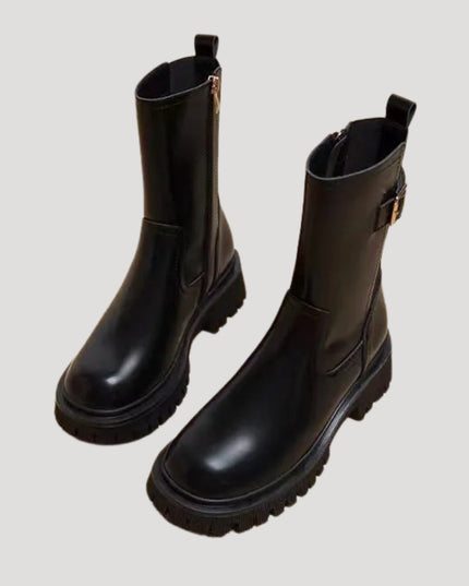 Alice  | Women’s Spring Chunky Mid-Calf Boots