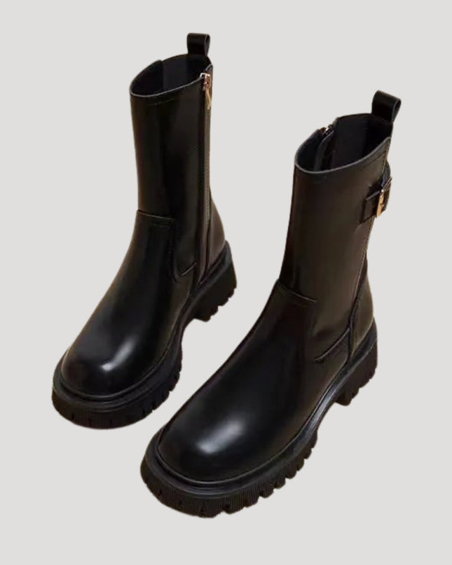 Alice  | Women’s Spring Chunky Mid-Calf Boots