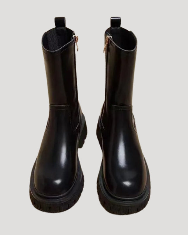 Alice  | Women’s Spring Chunky Mid-Calf Boots