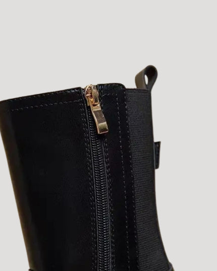 Alice  | Women’s Spring Chunky Mid-Calf Boots