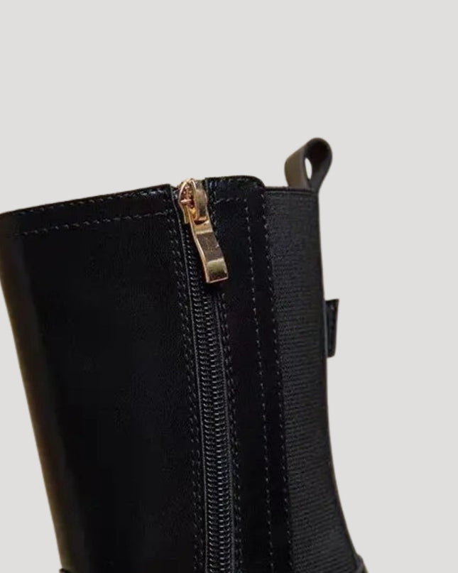 Alice  | Women’s Spring Chunky Mid-Calf Boots