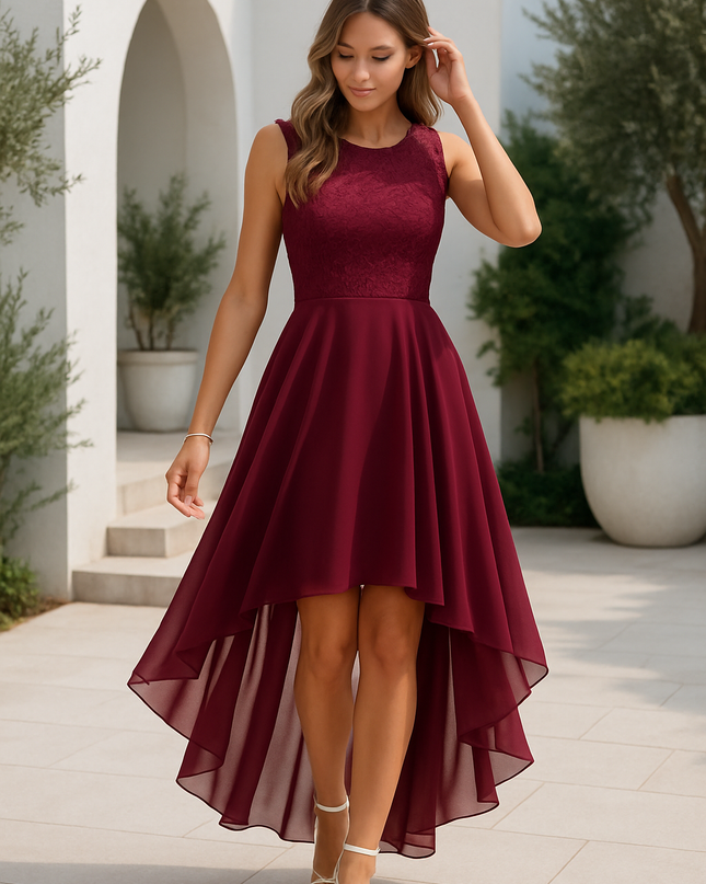 Alexis | Women Wedding Guest High Low Dress
