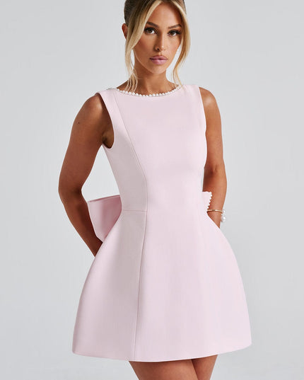 Amber | Women Wedding Guest Structured Mini Dress