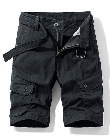 Robust Utility Cargo Shorts for Men