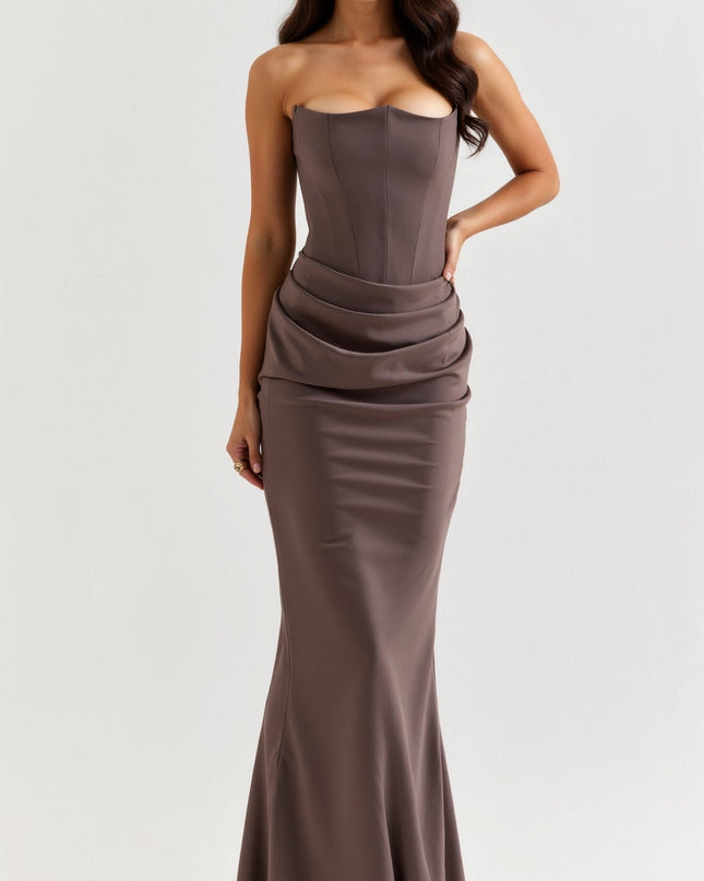 Alice | Women Wedding Guest Column Maxi Dress