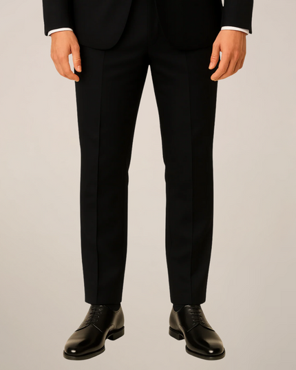 Men’s Three-Piece Dinner Suit – Contrast Lapel, Tailored Fit