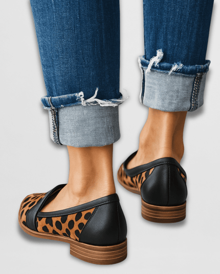 Emily | Women Spring Leopard Pattern Loafers