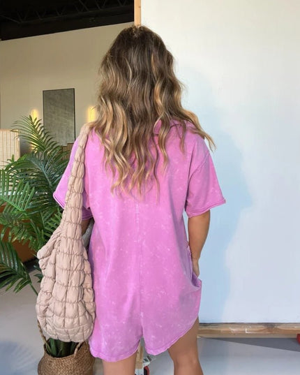Maricel | Chic Washed Romper