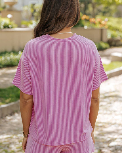 Claudia | Chic Ribbed Set