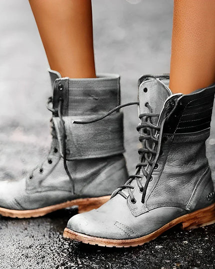 Chloe | Women’s Lace-Up Combat Boots
