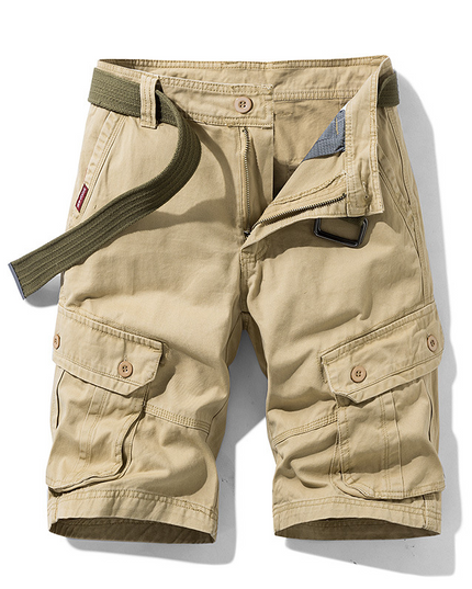 Robust Utility Cargo Shorts for Men
