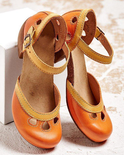 Nova - Comfort Sandals with Low Heels