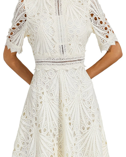 Willow | Women’s Chic Lace Midi Dress