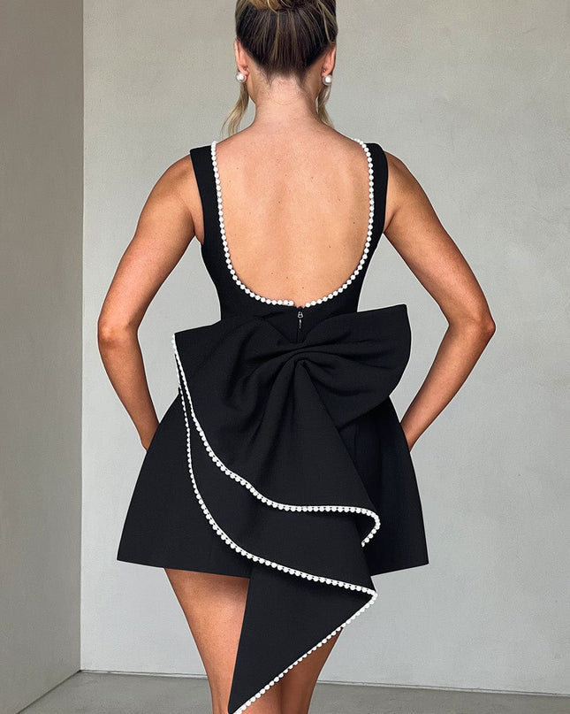Amber | Women Wedding Guest Structured Mini Dress