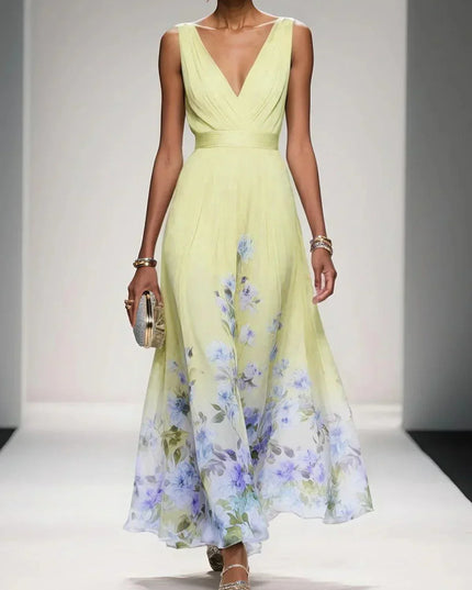 Fiona | Women Floral Print Wedding Guest Dress