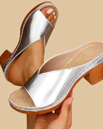 Lisa | Orthopedic Sandals with Thick Heels