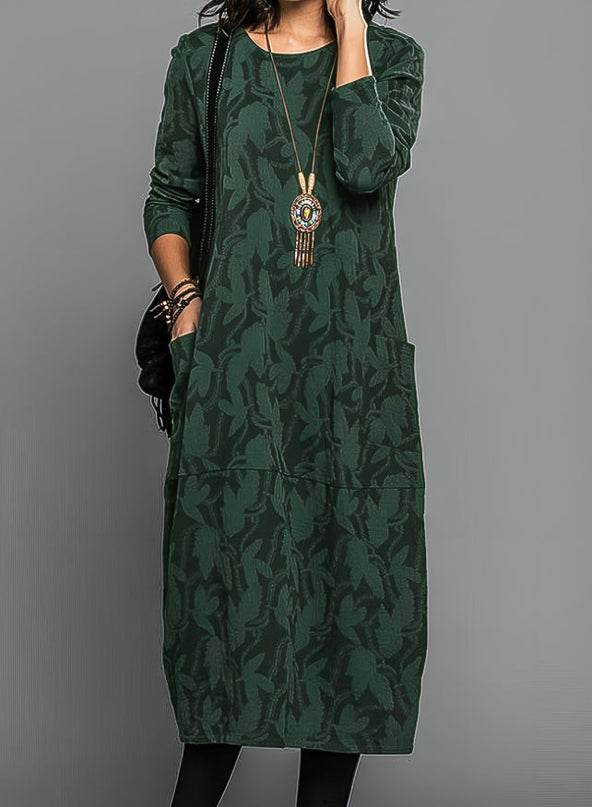 Fiona | Women Wedding Guest Printed Midi Dress