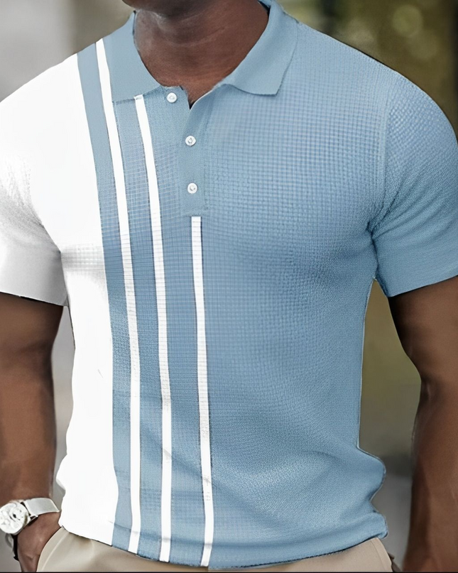 Connor – Striped Statement Shirt