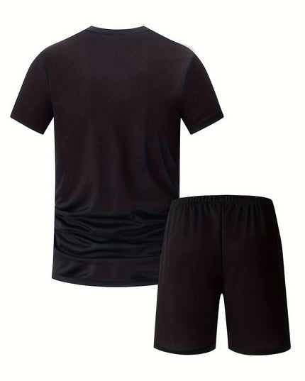 Sports T-Shirt and Shorts Set for Men