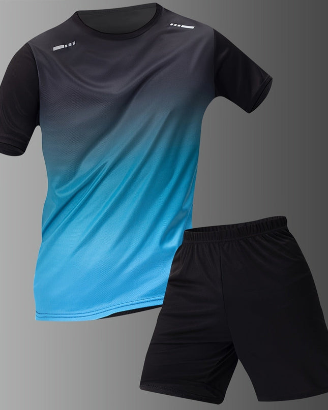 Sports T-Shirt and Shorts Set for Men