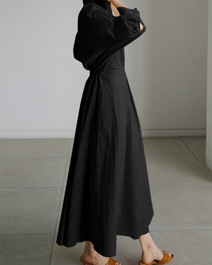 Zara  | Women’s Belted Shirt Maxi Dress