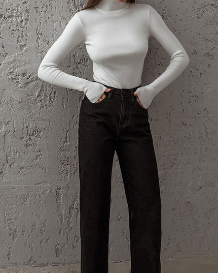 Maisie | Women’s Spring Comfortable Mock Neck Top