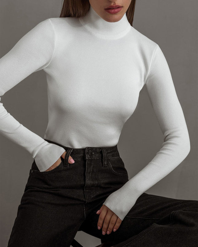 Maisie | Women’s Spring Comfortable Mock Neck Top
