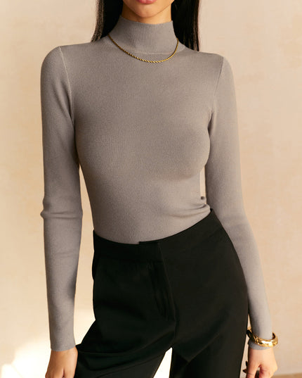 Maisie | Women’s Spring Comfortable Mock Neck Top
