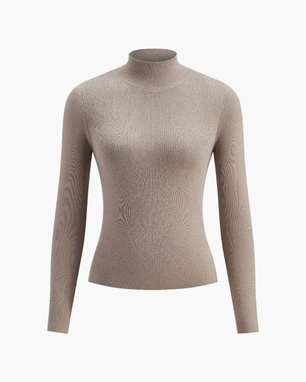 Maisie | Women’s Spring Comfortable Mock Neck Top
