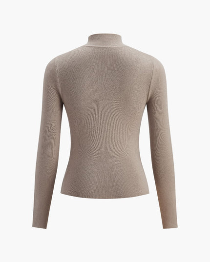 Maisie | Women’s Spring Comfortable Mock Neck Top