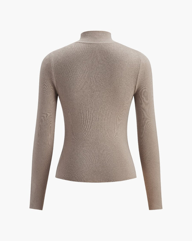 Maisie | Women’s Spring Comfortable Mock Neck Top