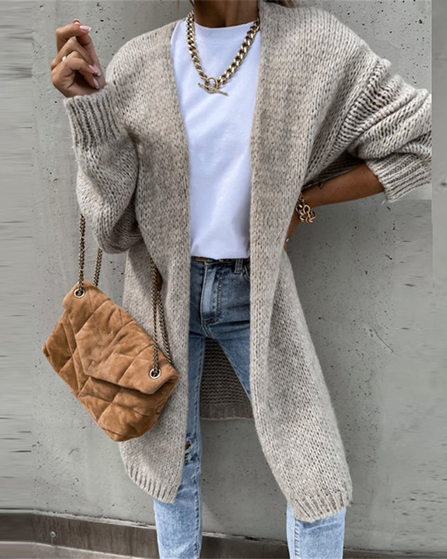 Lauren | Women’s Relaxed Fit Long Open Front Cardigan
