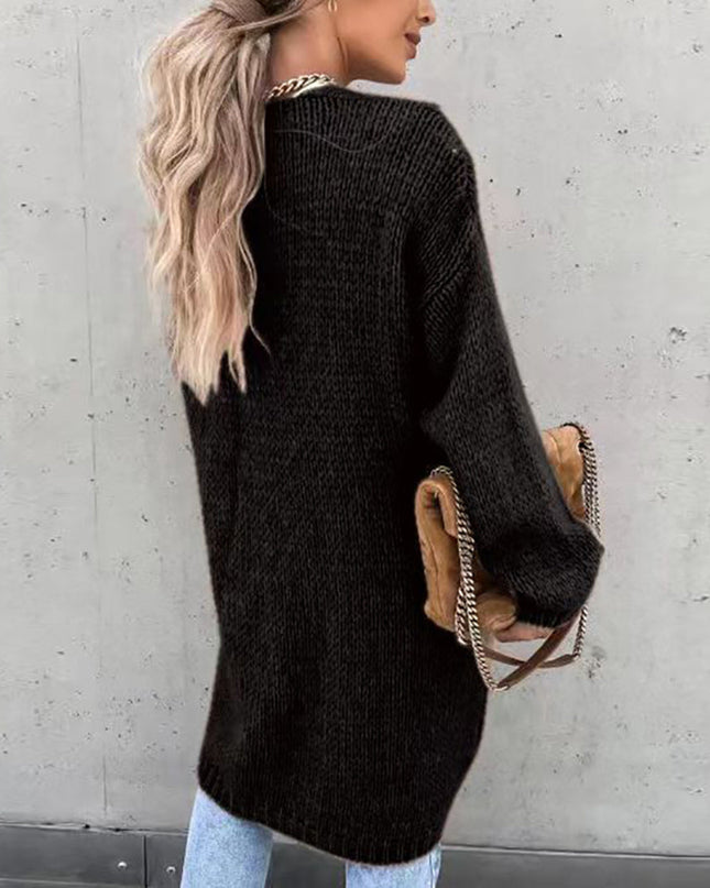 Lauren | Women’s Relaxed Fit Long Open Front Cardigan