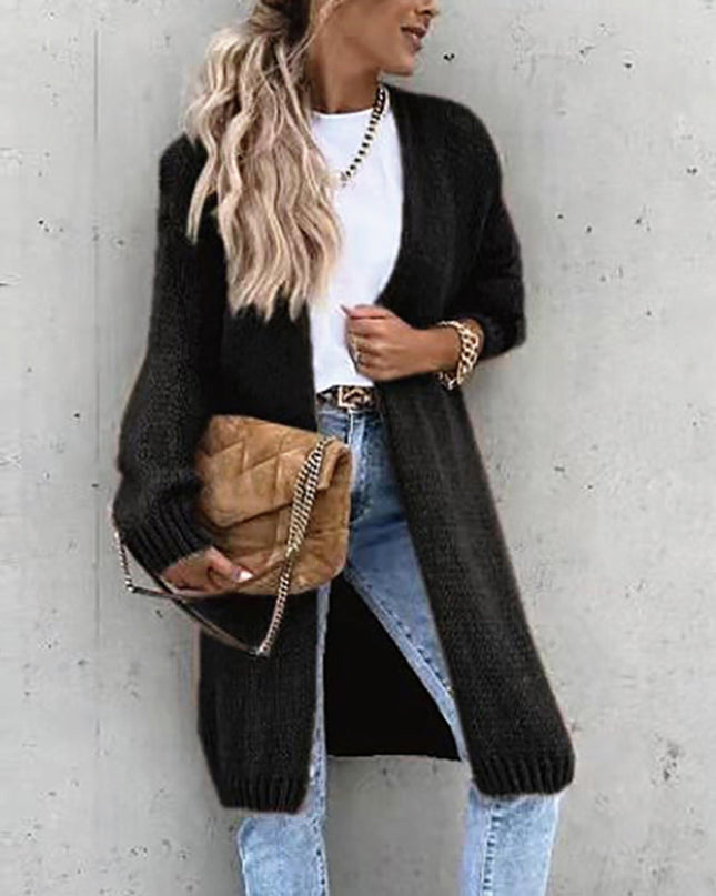 Lauren | Women’s Relaxed Fit Long Open Front Cardigan