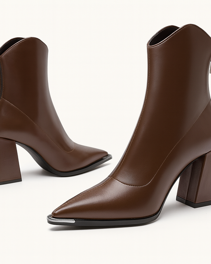Eleanor | Women’s Spring Pointed Heel Ankle Boots