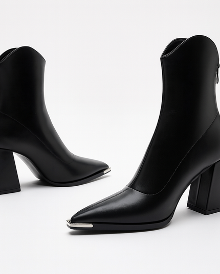Eleanor | Women’s Spring Pointed Heel Ankle Boots