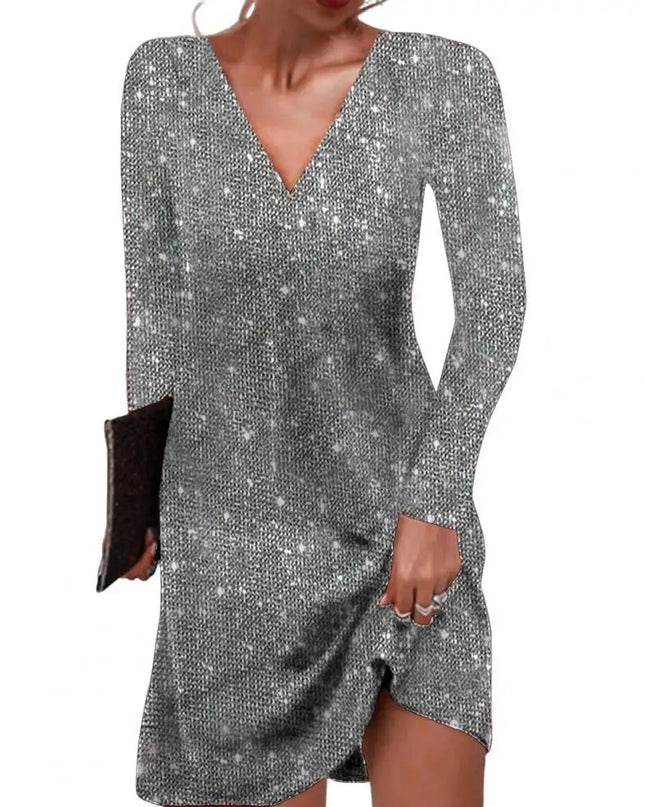 Eleanor | Women’s Elegant V-Neck Wrap Dress