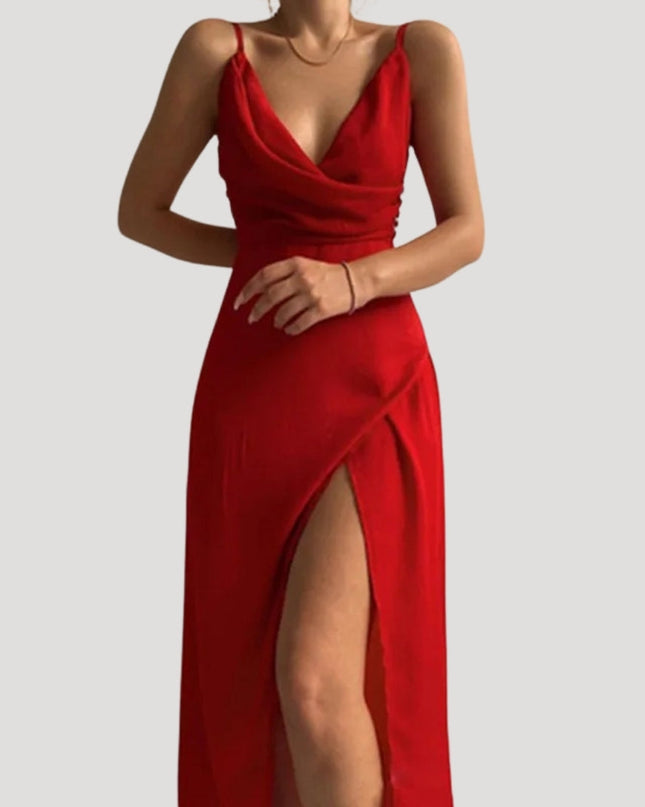 Chloe | Women Wedding Guest Slit Maxi Dress