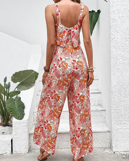 Nympha | Floral Wide-leg Jumpsuit