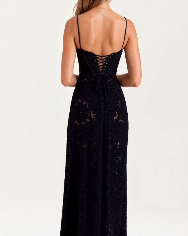 Donna | Women Wedding Guest Bustier Maxi Dress