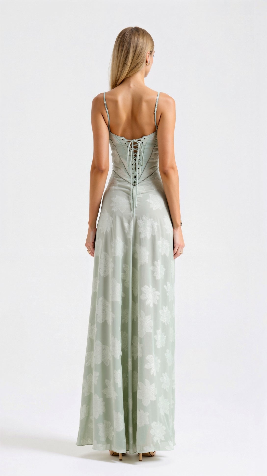 Donna | Women Wedding Guest Bustier Maxi Dress