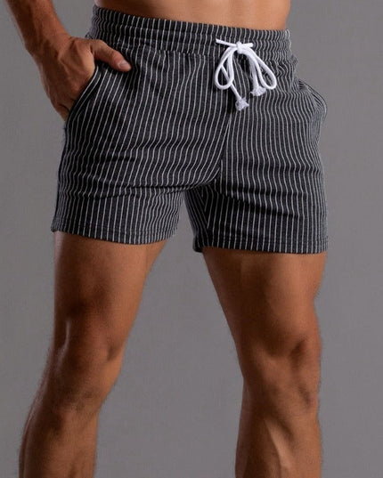 Stylish and Comfortable Striped Shorts for Men | Alex
