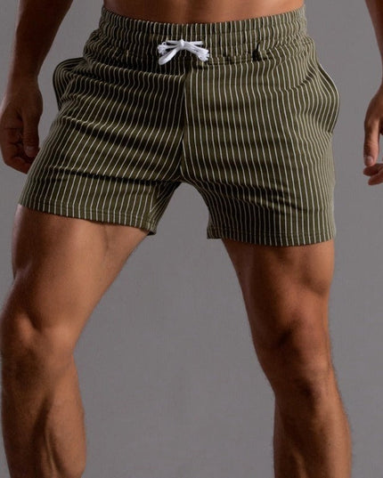 Stylish and Comfortable Striped Shorts for Men | Alex